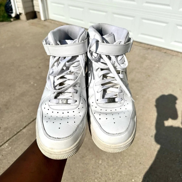 Men’s Nike‎ Air Force 1 MID ‘07 white - Picture 6 of 10